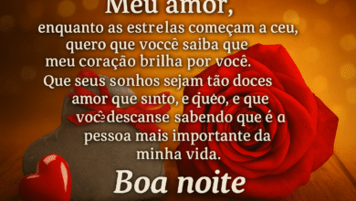 Mensagens de Boa Noite com Carinho: 50 Formas de Tocar o Coração de Quem Você Ama