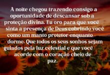 Mensagens de Boa Noite Abençoada