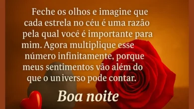 Mensagens de Boa Noite Diferente