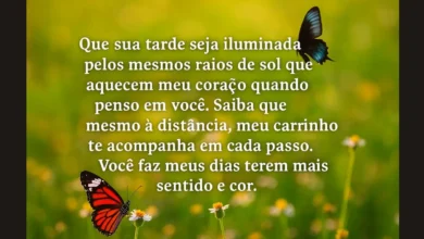 Mensagens de Boa Tarde com Carinho: Palavras que Aquecem o Coração de Quem Você Ama