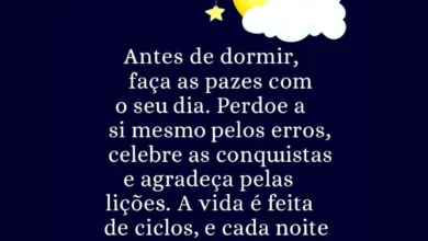 mensagem de boa noite