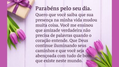 mensagem de aniversário de amiga