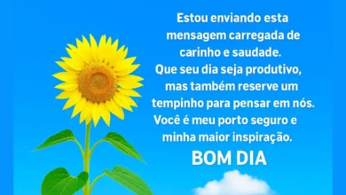Mensagem de Bom Dia para WhatsApp